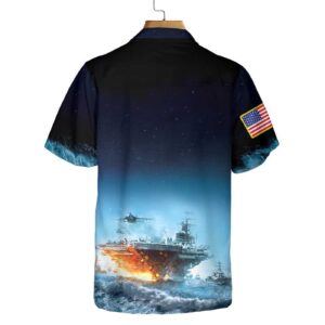 Proud Navy Veteran Hawaiian Shirt - Meaningful Gift for Veteran Day 1