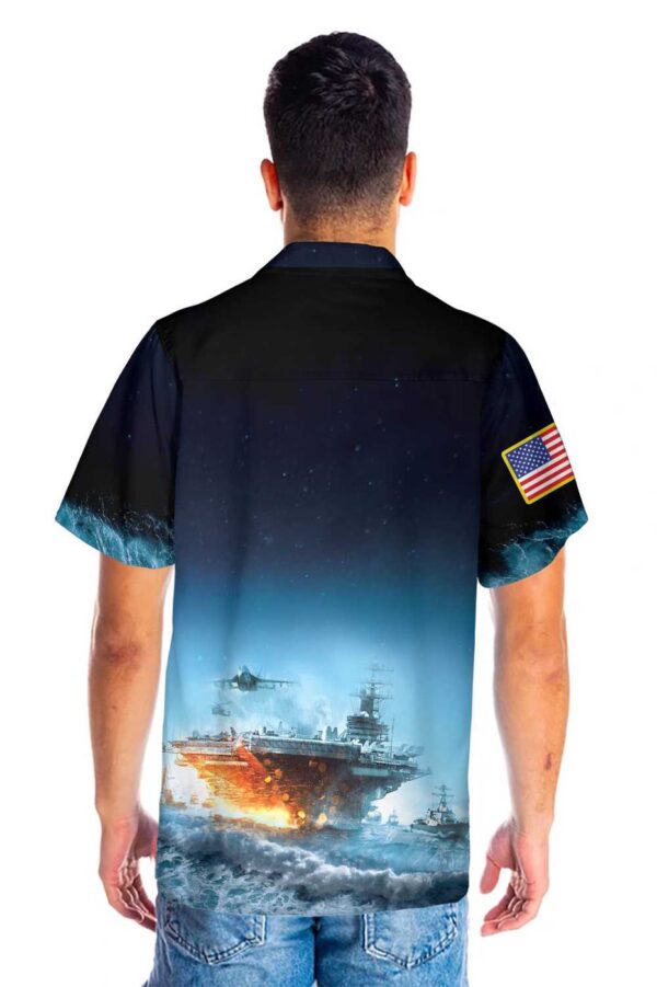 Proud Navy Veteran Hawaiian Shirt – Meaningful Gift for Veteran Day