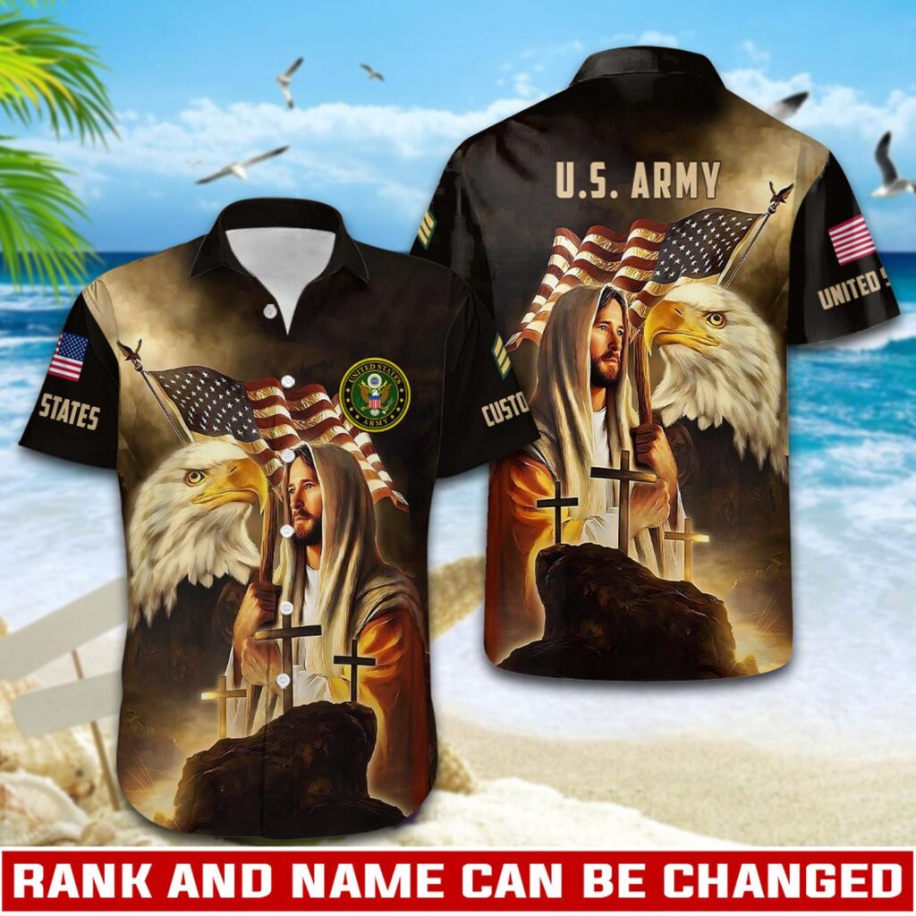 US Army, E 9 Army Sergeant Major – Button Hawaiian Shirt Gift for Men Dad US Army, E 9 Army Sergeant Major – Button Hawaiian Shirt Gift for Men Dad
