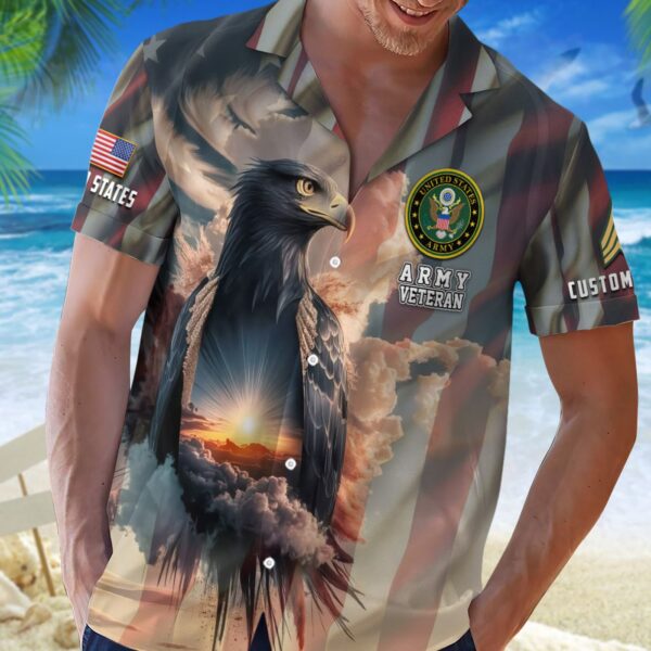 US Army, Freedom Isn’t Free – Button Hawaiian Shirt Gift for Men Dad