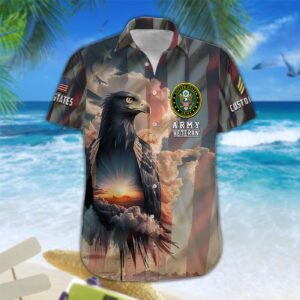 US Army, Freedom Isn’t Free – Button Hawaiian Shirt Gift for Men Dad 1