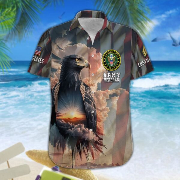 US Army, Freedom Isn’t Free – Button Hawaiian Shirt Gift for Men Dad