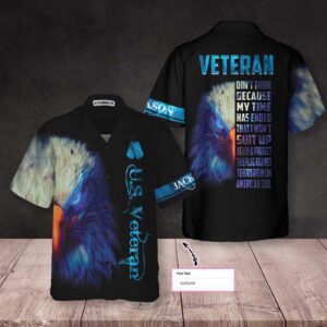 Proud Veteran Custom Hawaiian Shirt - Don t Think My Time Has Ended